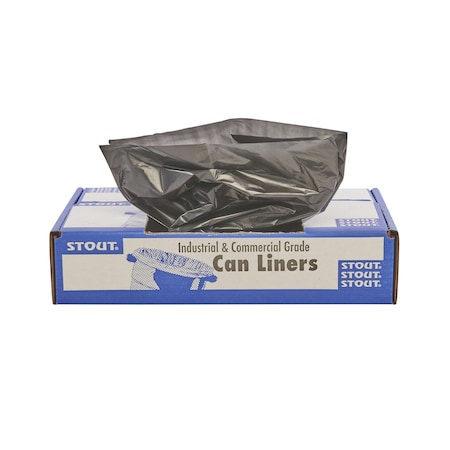 33 Gal Trash Bags Brown/Black, 100 PK